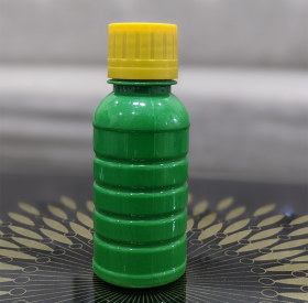 Chai PET 100ml xanh gân Ø28