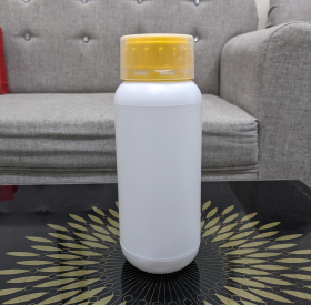 Chai HDPE 500ml Ø49 2 viền + cốc đong