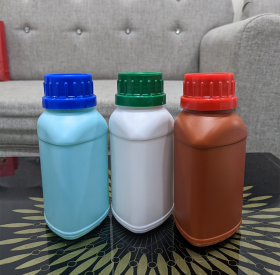 Chai HDPE 3 cạnh 250ml Ø38.5