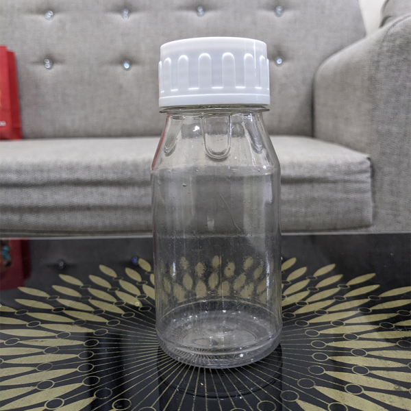 Chai PET 250ml trong 3 gù Ø43