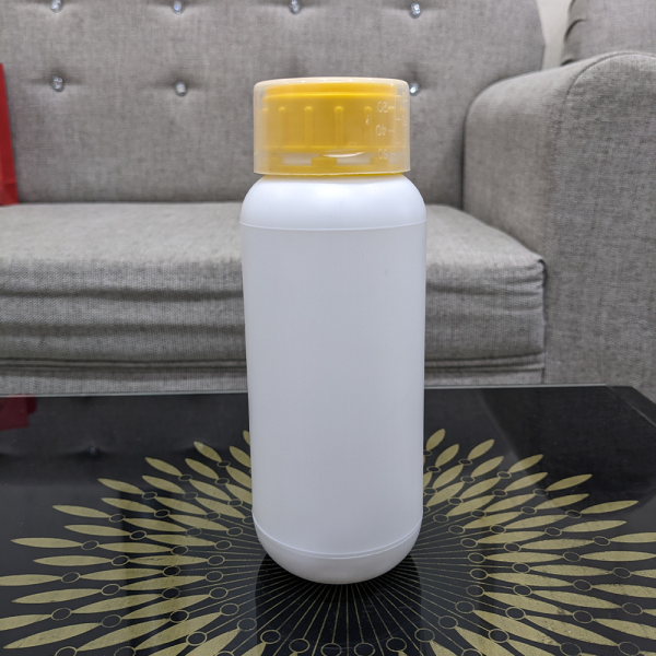 Chai HDPE 500ml Ø49 2 viền + cốc đong