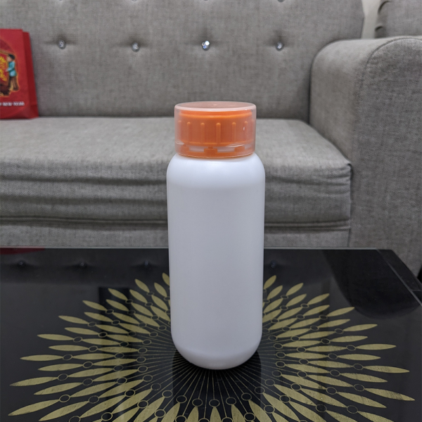 Chai HDPE 500ml Ø49 2 viền + cốc đong